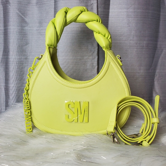 STEVE MADDEN lemon bleony crossbody handbag - Picture 1 of 9
